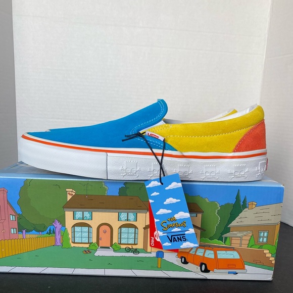 The Simpsons Vans slip-on for man size 10.5 main image 4
